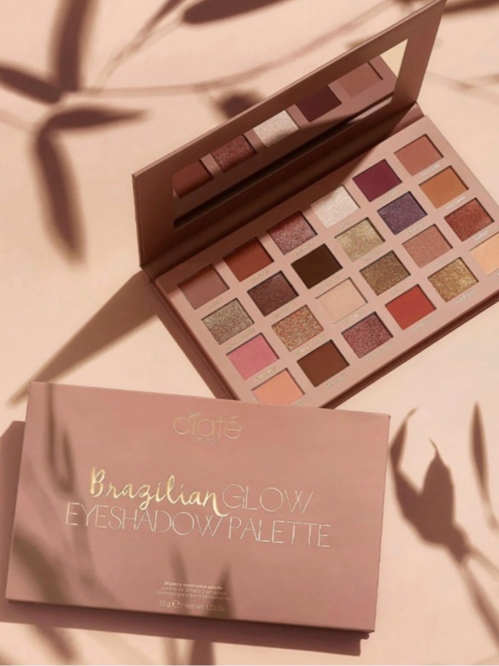 Ciaté London Brazilian Glow Eyeshadow Palette - NWT